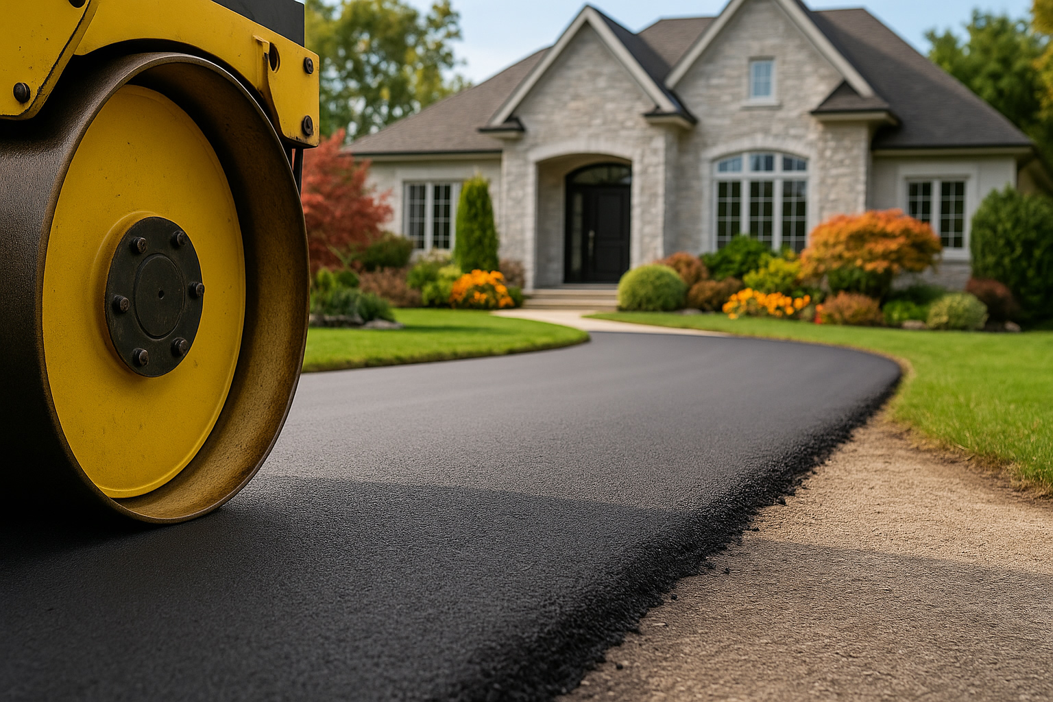 Driveway resurfacing